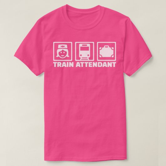 T-shirt Employé du train 3 (Design devant)