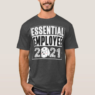 T-shirt Employee Appreciation 2021 Funny Toilet Paper