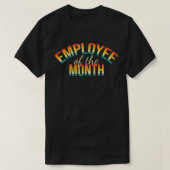 T-shirt Employee Of The Month Funny Work From Home  (Design devant)