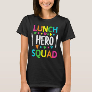T-shirt Employés de la cafétéria de l'équipe de paniers-re