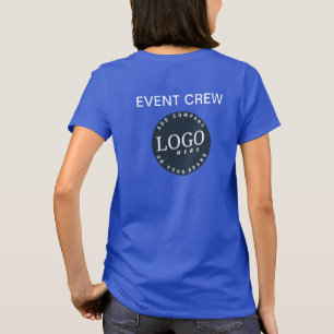 T-shirt Employés de votre logo d'entreprise et de votre si