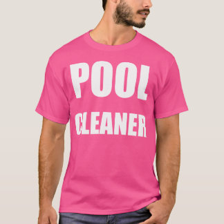 T-shirt Employés du nettoyeur de pool Travail uniforme off