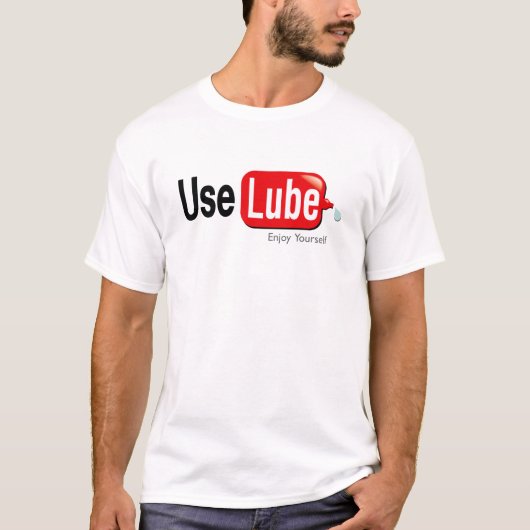 T-shirt Employez le lubrifiant (Devant)