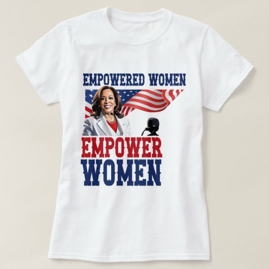 T-shirt Emporter les femmes Kamala Harris (Design devant)