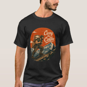 T-shirt Emportez l'Aventure Café Vintage