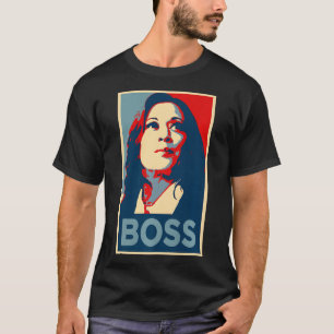 T-shirt Empower Boss Kamala Harris Hope Poster 47 Rally Wo