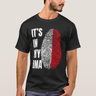 T-shirt Empreinte ADN Biométrie Indicateur Malte