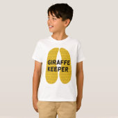 T-shirt Empreinte de garde de girafe (Devant entier)