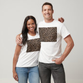 T-shirt empreinte de léopard cheetah (Unisexe)