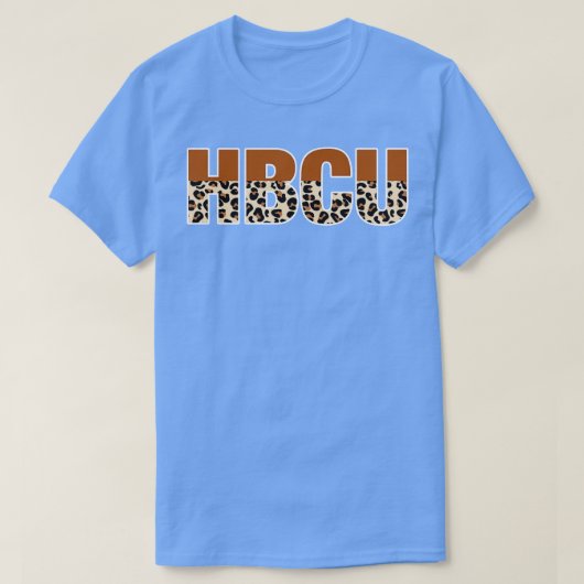 T-shirt Empreinte de léopard HBCU (Design devant)