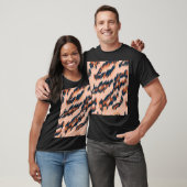 T-shirt Empreinte de léopard : Textile Design sans joint. (Unisexe)