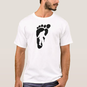 T-shirt Empreinte de pas de Bigfoot