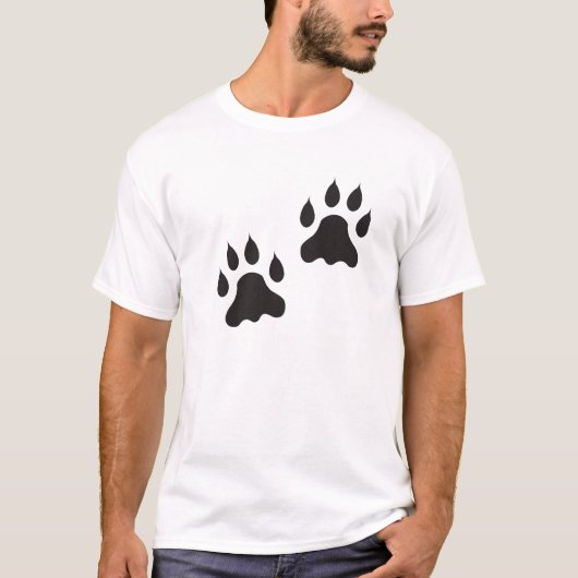T-shirt Empreinte de patte (Devant)