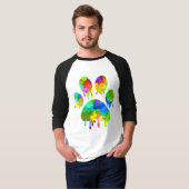T-shirt Empreinte de patte (Devant entier)