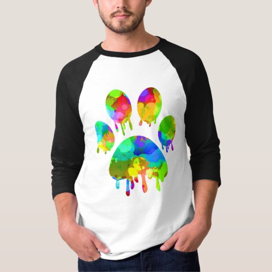T-shirt Empreinte de patte (Devant)