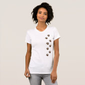 T-shirt Empreinte de patte (Devant entier)