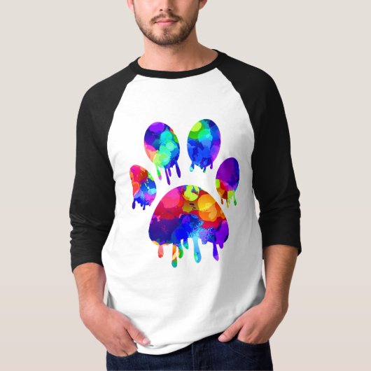 T-shirt Empreinte de patte (Devant)