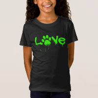 T-shirt Empreinte de patte