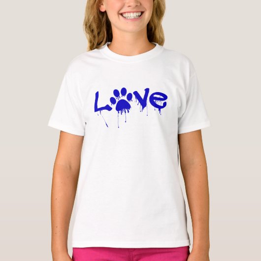 T-shirt Empreinte de patte (Devant)