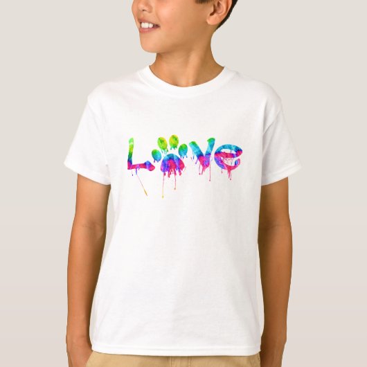 T-shirt Empreinte de patte (Devant)