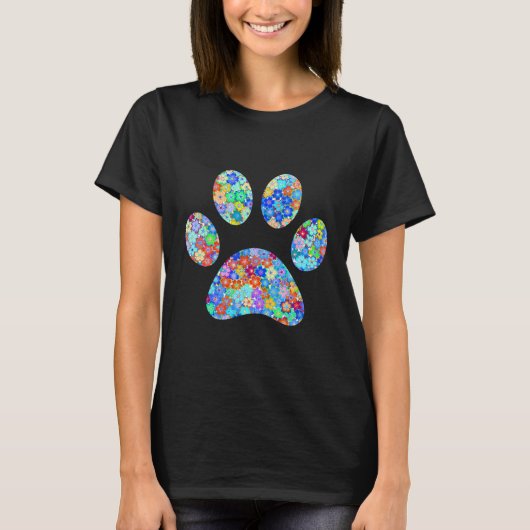T-shirt Empreinte de patte (Devant)