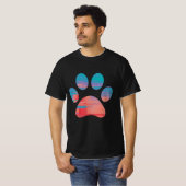 T-shirt Empreinte de patte (Devant entier)