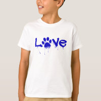 T-shirt Empreinte de patte