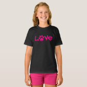 T-shirt Empreinte de patte (Devant entier)