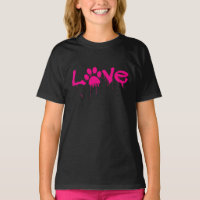 T-shirt Empreinte de patte