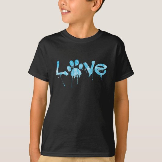 T-shirt Empreinte de patte (Devant)
