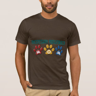 T-shirt Empreinte de patte 1 de maman de RHODESIAN