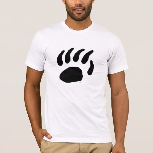T-shirt Empreinte de patte d'ours (Devant)