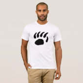 T-shirt Empreinte de patte d'ours (Devant entier)