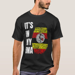 T-shirt Empreinte d'empreintes génétiques Drapeau de la bi