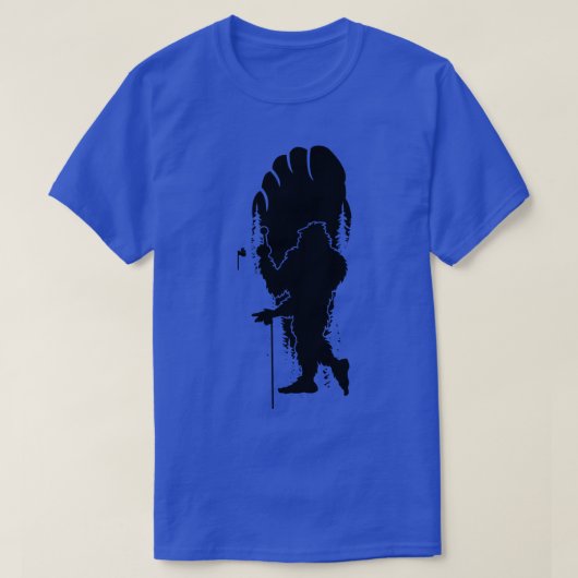 T-shirt Empreinte Jouer Golf Silhouette (Design devant)