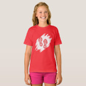 T-shirt Empreinte père Noël (Devant entier)