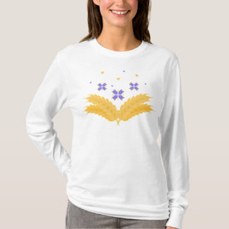 T-shirt Empreinte ukrainienne - broderie et grain
