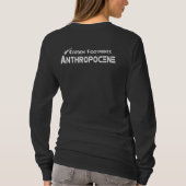 T-shirt Empreintes Carbone - Anthropocène (Dos)