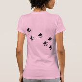 T-shirt Empreintes de pas (Dos)