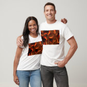 T-shirt Empreintes de pas grunges (Unisexe)