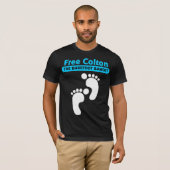 T-shirt Empreintes de pas libres de Colton (Devant entier)