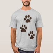 T-shirt Empreintes de pattes de Big Dog (Devant)