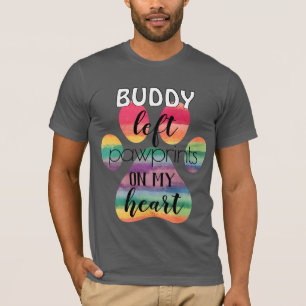 T-shirt Empreintes de pattes faits sur commande mignons de