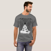 T-shirt Empreintes de transformation Werewolf (Devant entier)