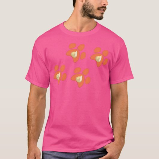 T-shirt Empreintes Flareon (Devant)