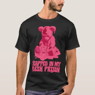 T-shirt Emprisonné Dans Ma Prison À Fleurs