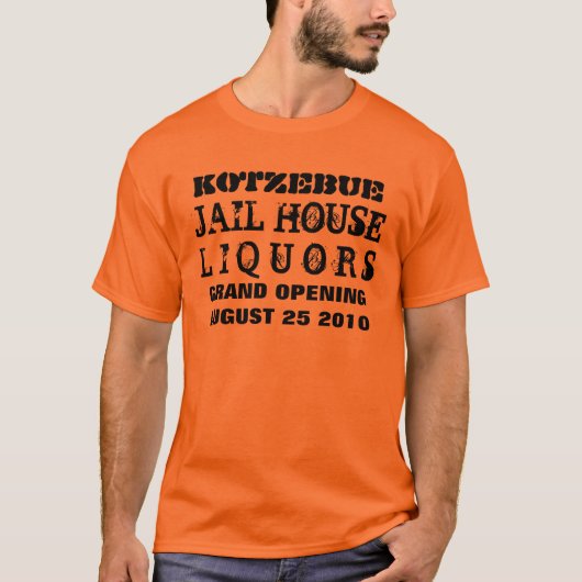 T-SHIRT EMPRISONNEZ HOUSEL I Q U O R S, KOTZEBUE, OPENIN (Devant)