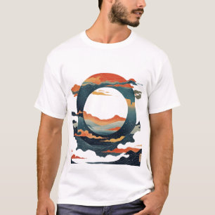 T-shirt Emptiness (śūnyatā) Cercle vide
