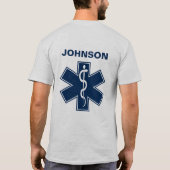 T-shirt EMS EMT paramétré (Dos)
