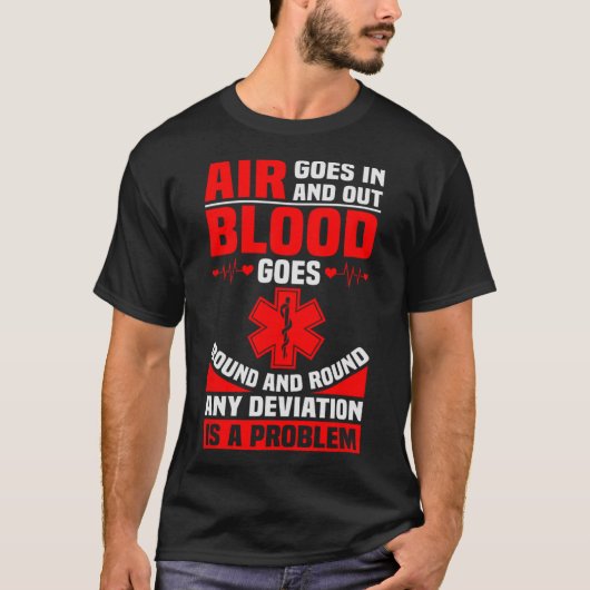 T-shirt Ems Infirmière Devis Ambulance Pilote Emt Paramètr (Devant)